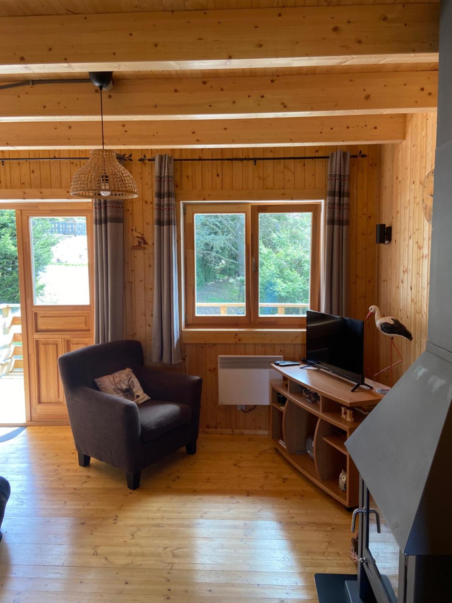 Chalet Authentique Au Calme, En Lisiere De Foret, Montagne, Sentiers 15Mn Gerardmer & Alsace "Chalet Mon Beau Sapin" Anould المظهر الخارجي الصورة